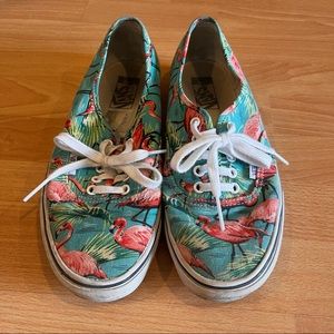 Vans - Tropical Flamingo pattern